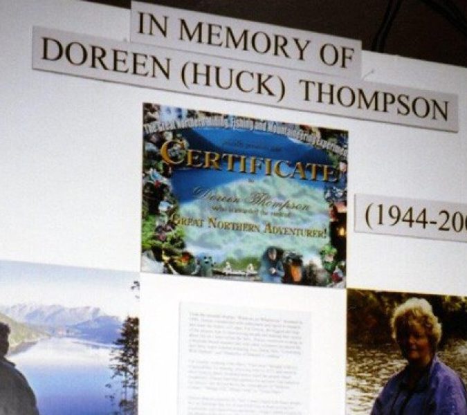 Memorial To Doreen Thompson