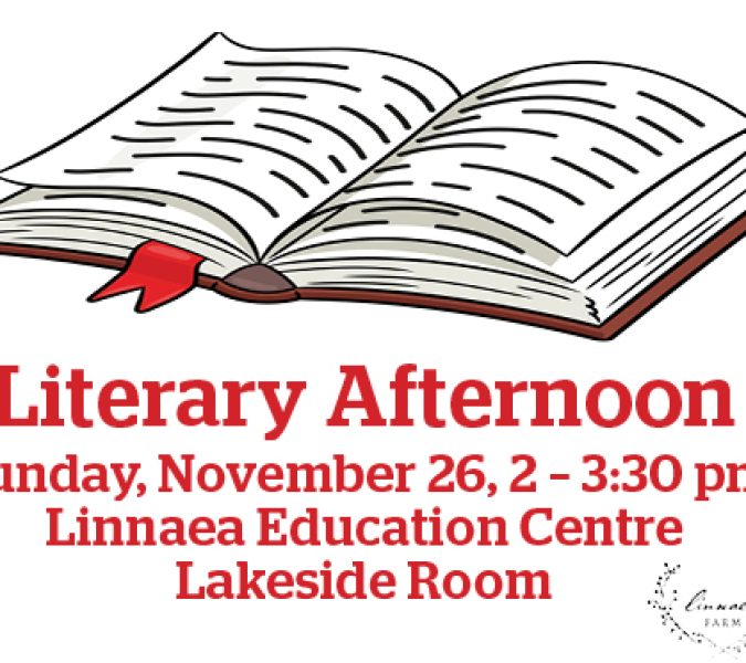 Literary Afternoon – Sunday, November 26