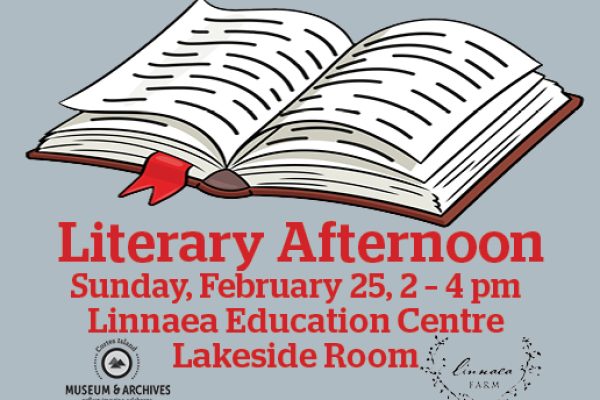 Literary Afternoon – Sunday, February 25